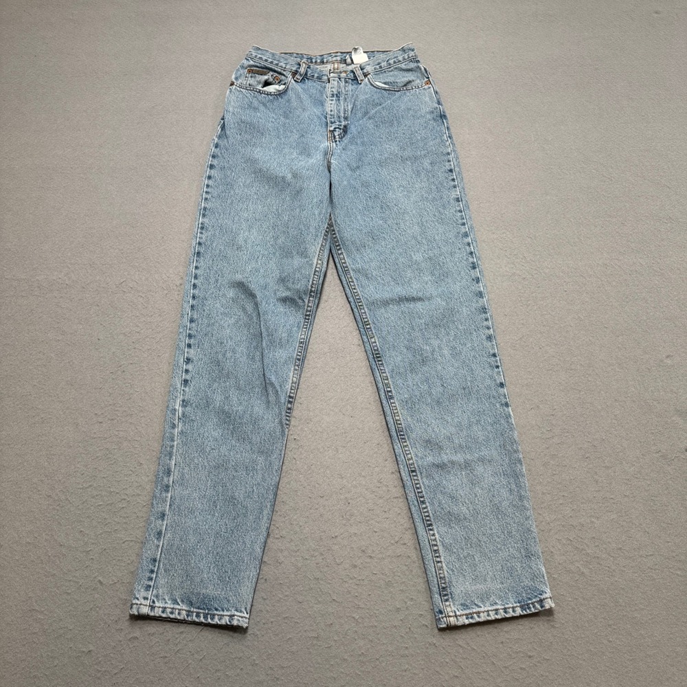 Y2K Calvin Klein Jeans Women's 10 Blue Light Wash High Rise Straight Leg Canada
